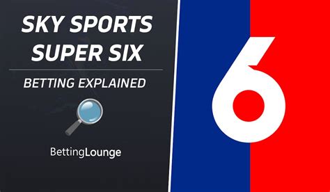 skybet super six|sky sports super six.